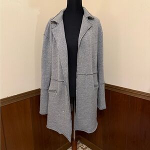 Sloane Rouge Gray Open Front Cardigan – Women’s Small –